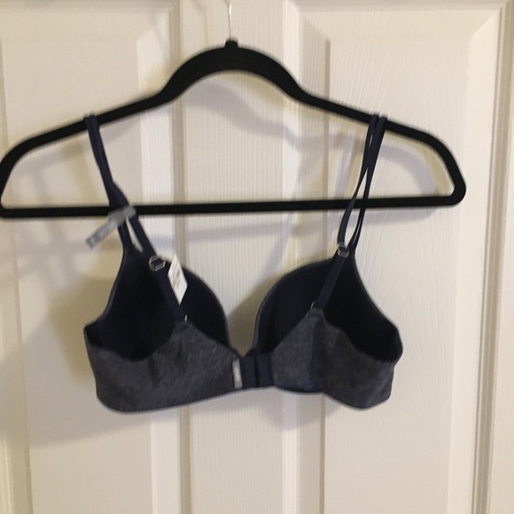 Aerie Navy Blue Demi Coverage Bra - Picture 2 of 4